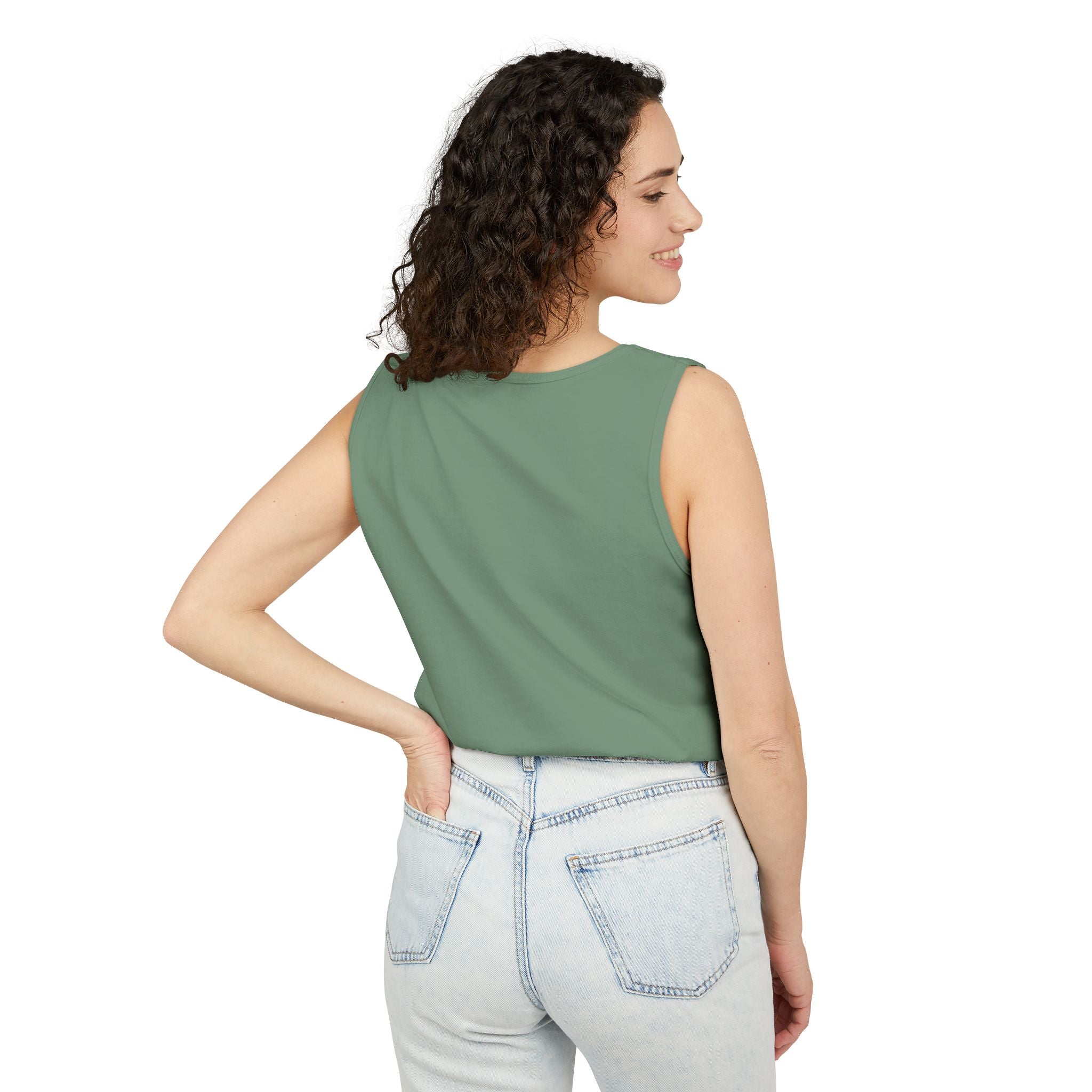 Funny Weight Loss Tank Top — "Best Weight Loss Program: Extreme Sadness" Graphic