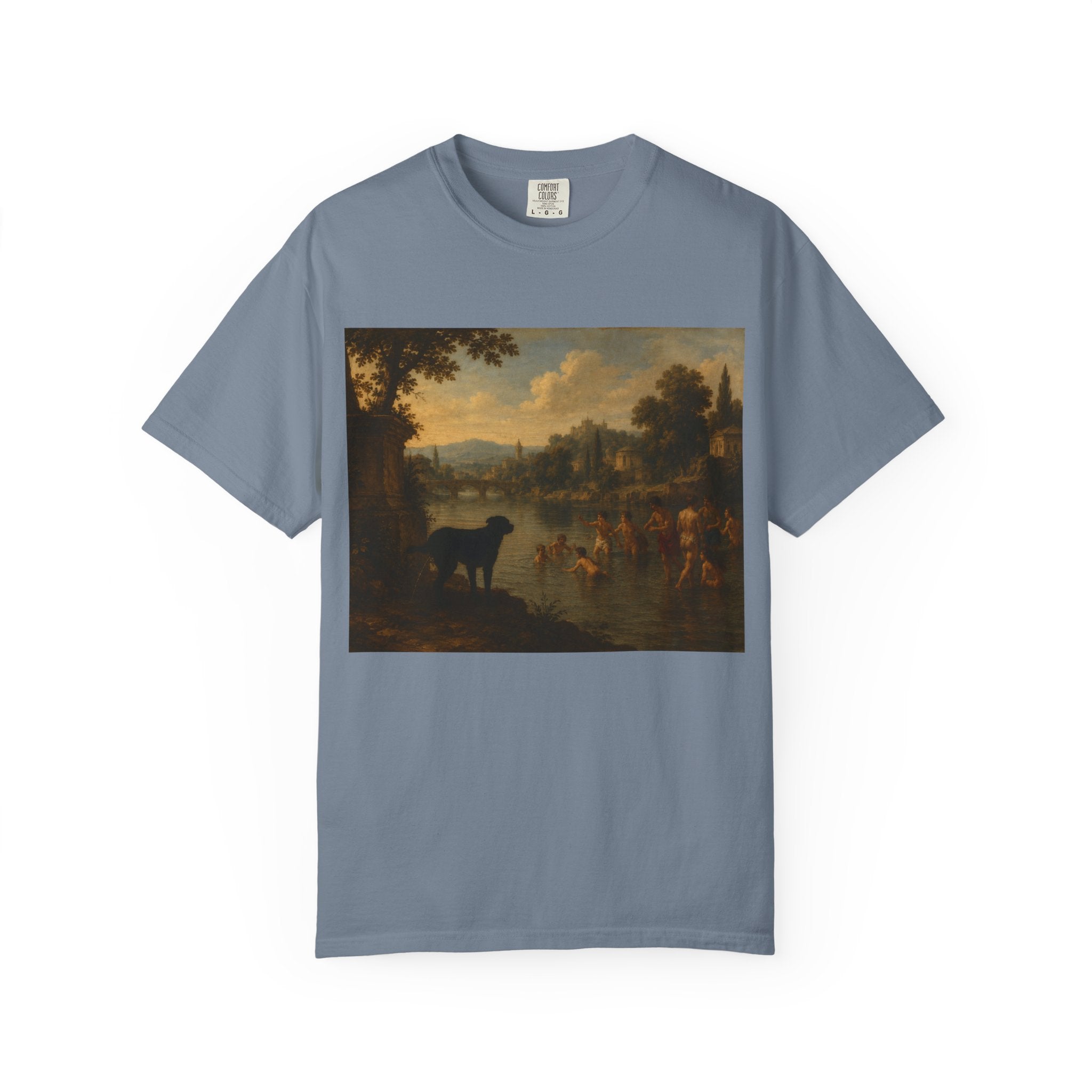 Dog of the people — Vintage Pastoral Painting Print