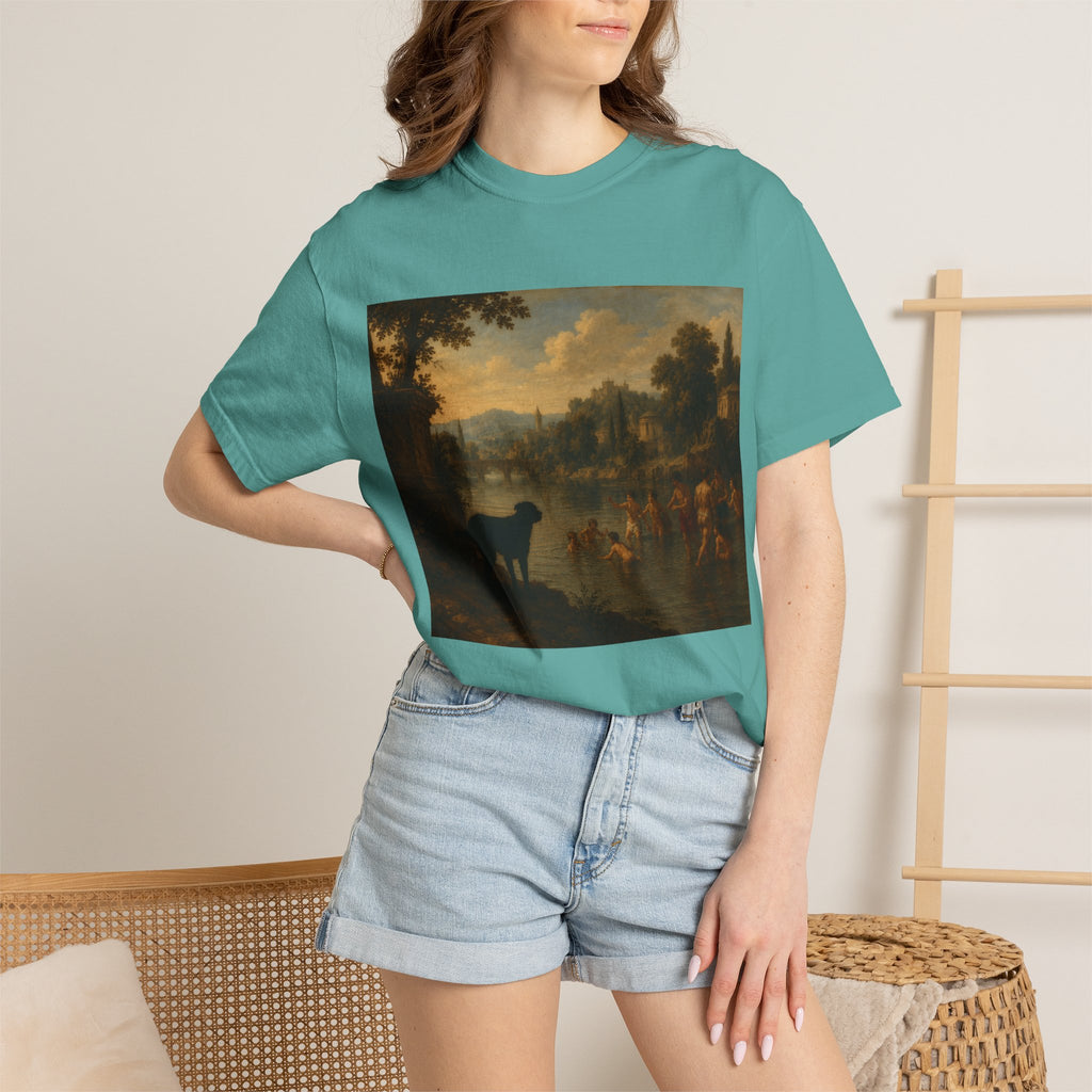 Dog of the people — Vintage Pastoral Painting Print