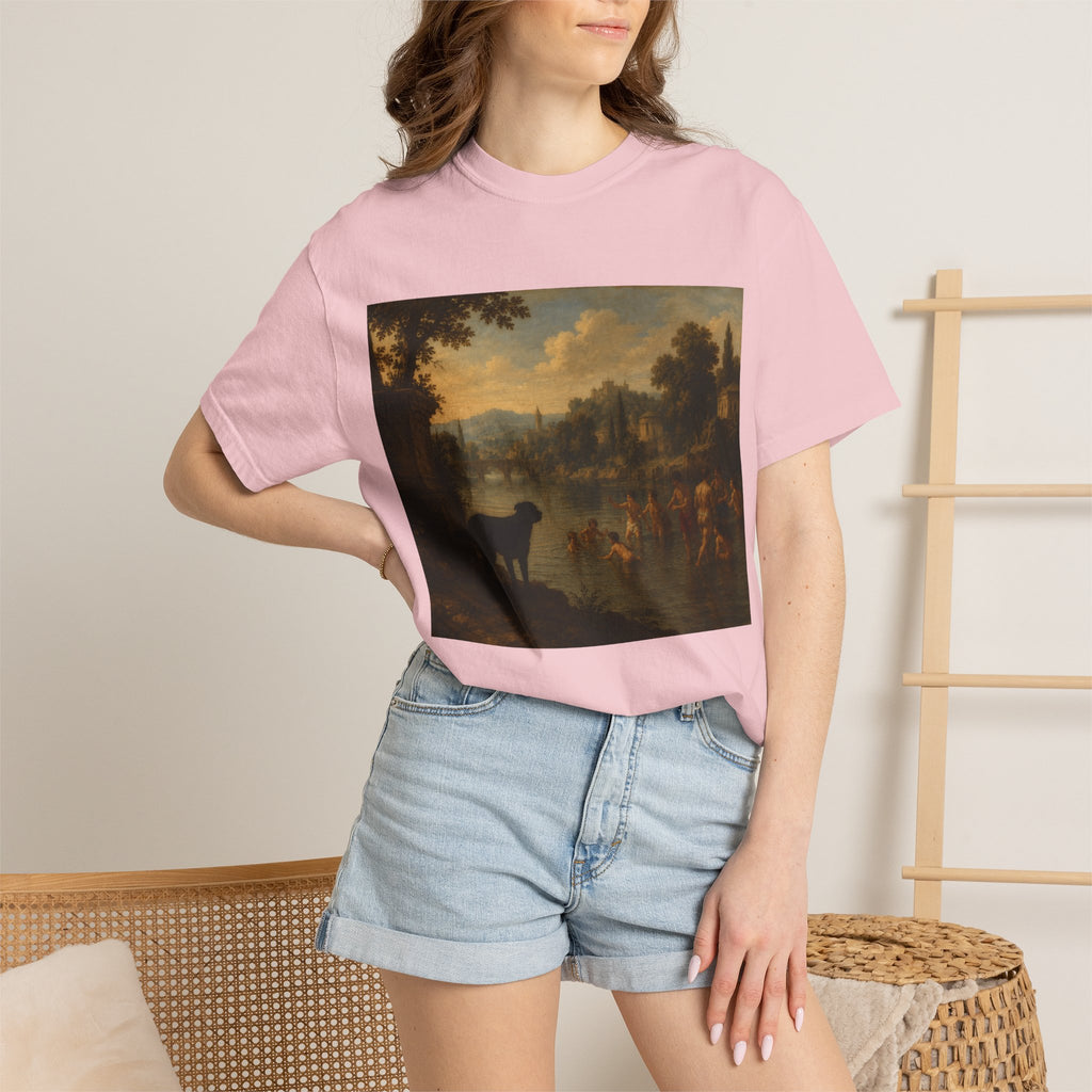Dog of the people — Vintage Pastoral Painting Print