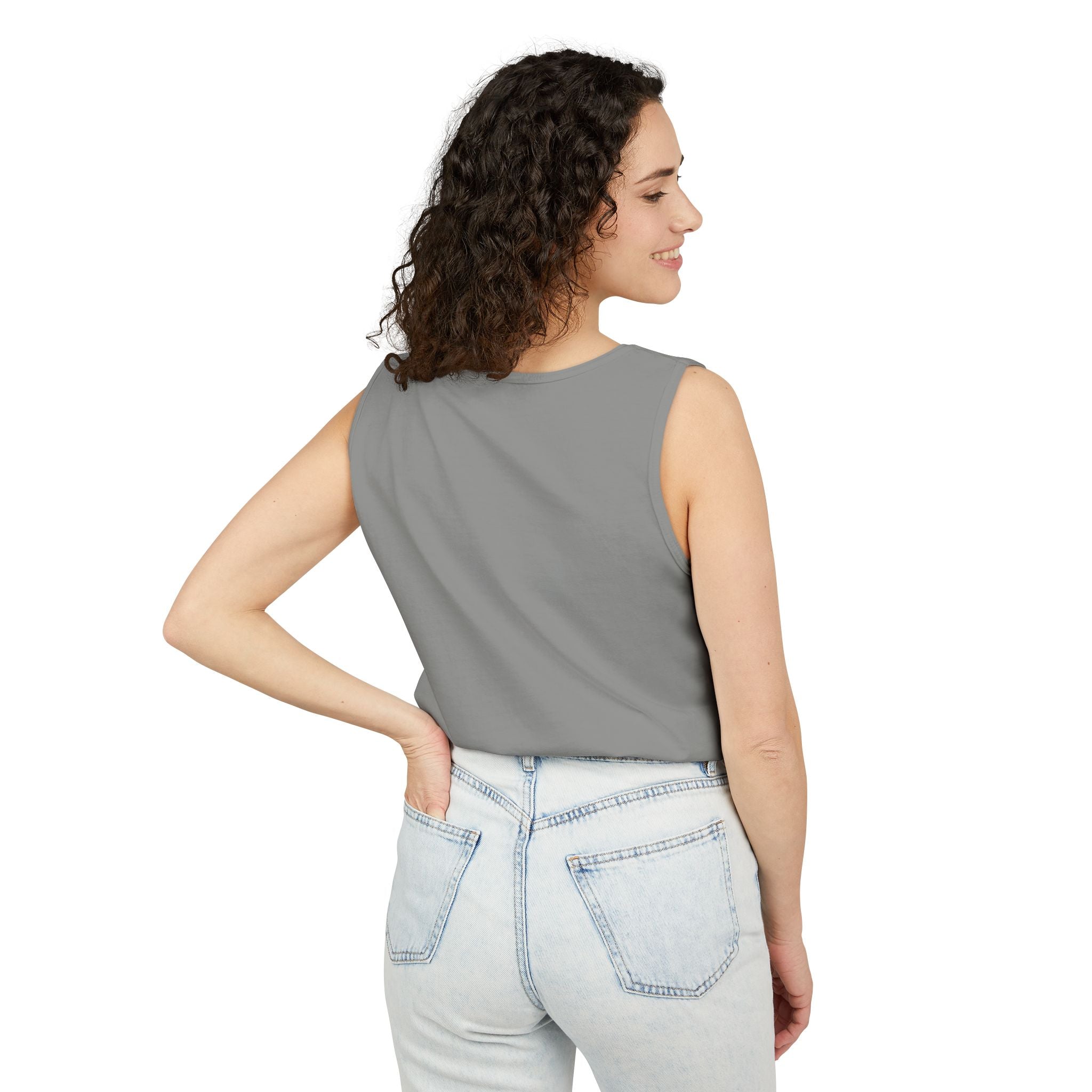 Funny Weight Loss Tank Top — "Best Weight Loss Program: Extreme Sadness" Graphic
