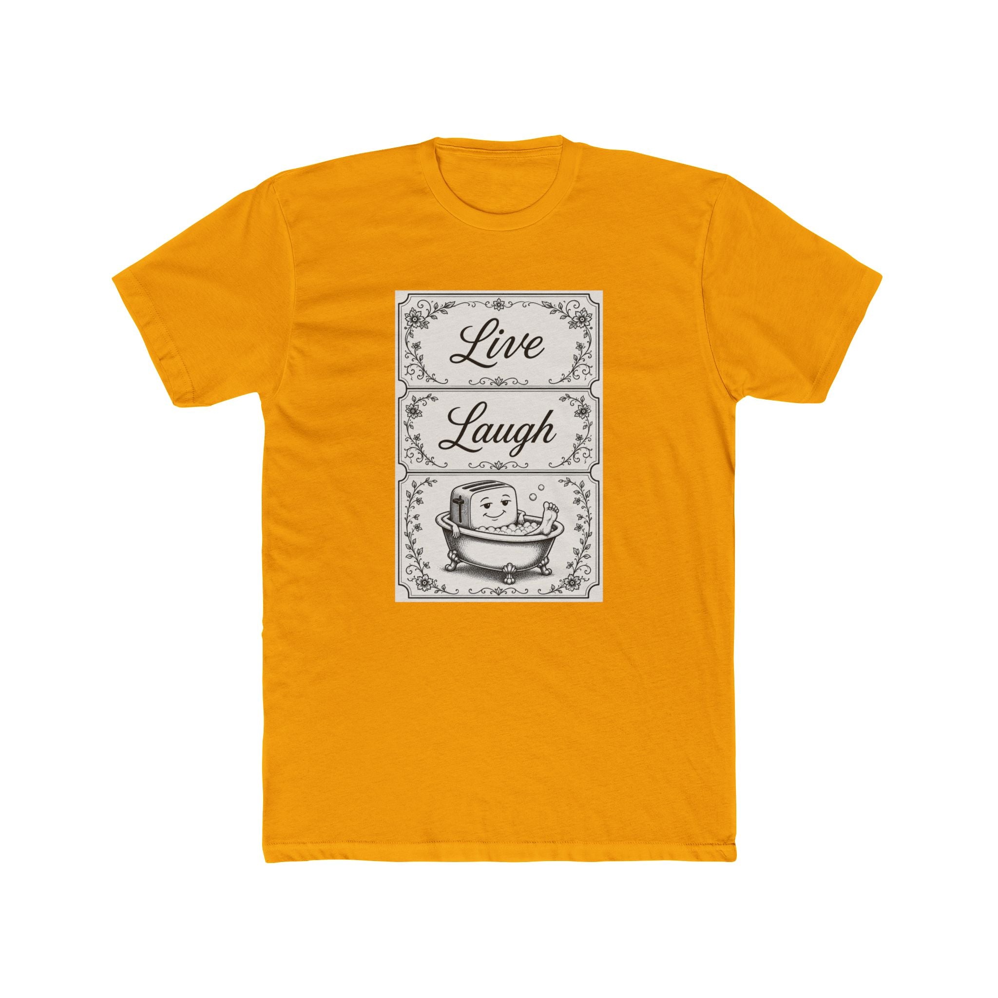 Live Laugh — Vintage Bath Illustration Tee