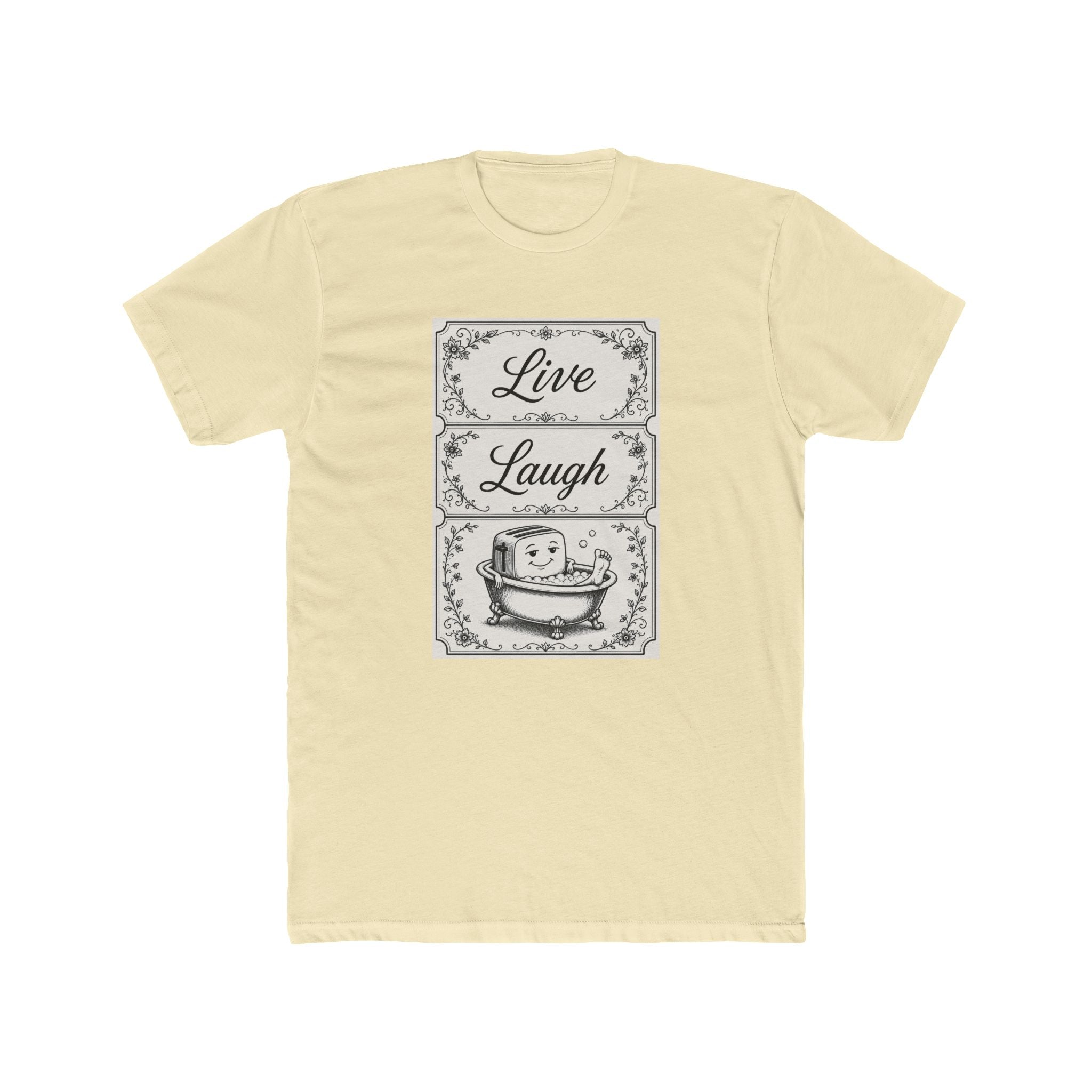Live Laugh — Vintage Bath Illustration Tee