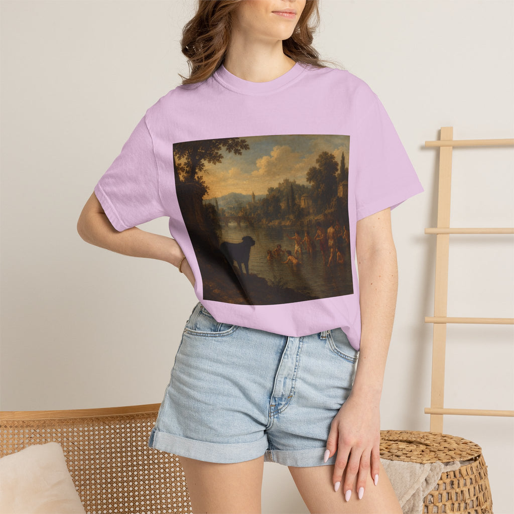Dog of the people — Vintage Pastoral Painting Print