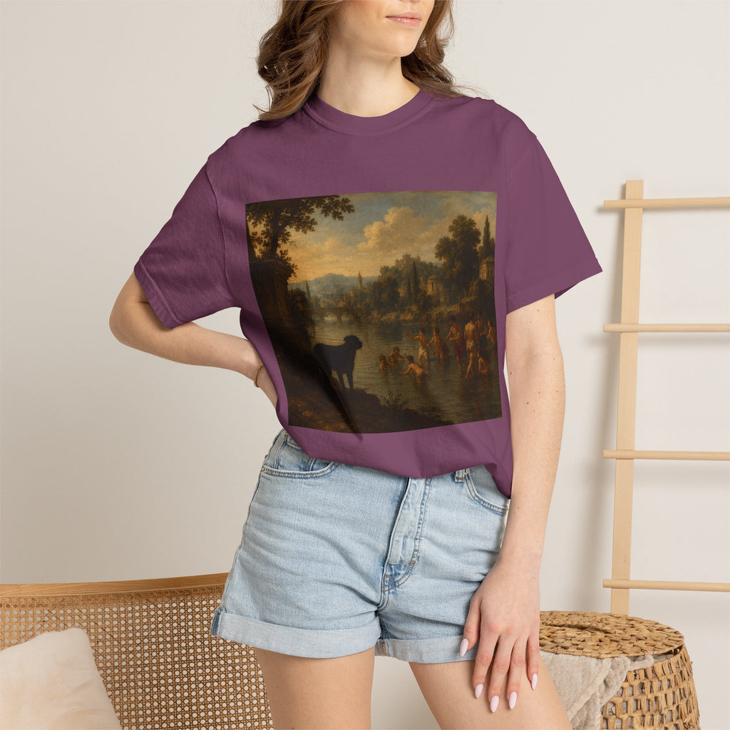 Dog of the people — Vintage Pastoral Painting Print