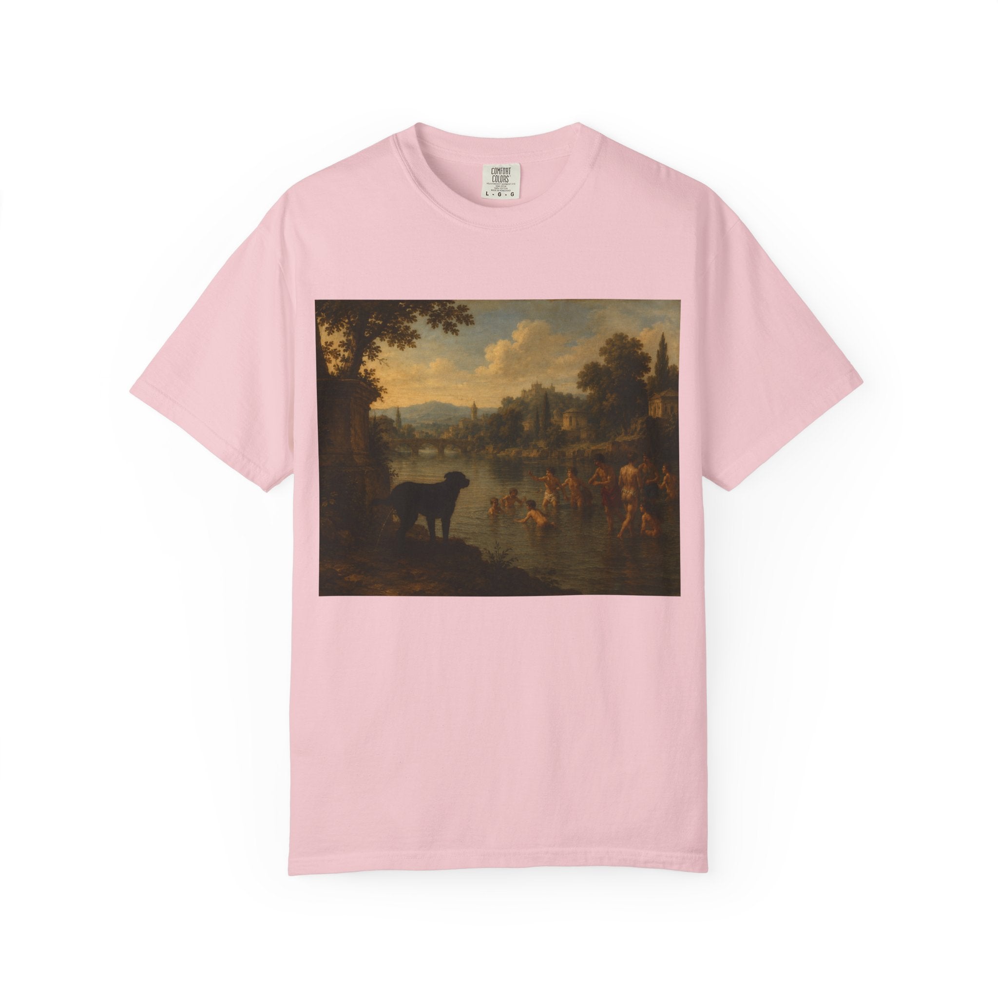 Dog of the people — Vintage Pastoral Painting Print