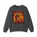 Sweatshirt — "Bustin' Out the Buns for the Glizzler" Retro Hot Dog Graphic