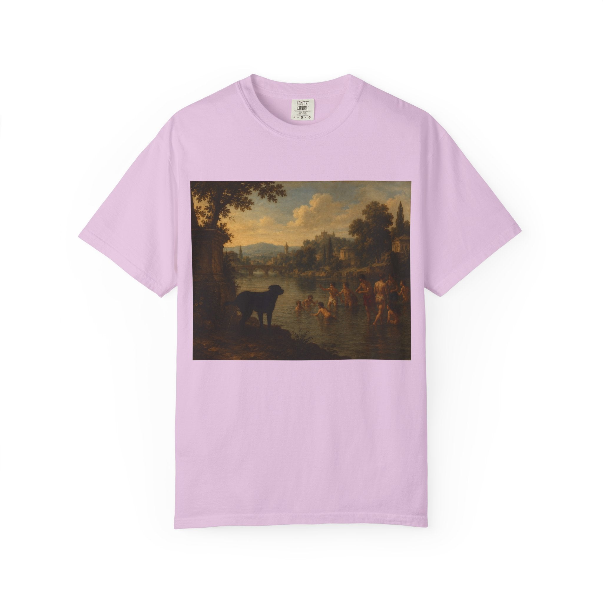 Dog of the people — Vintage Pastoral Painting Print