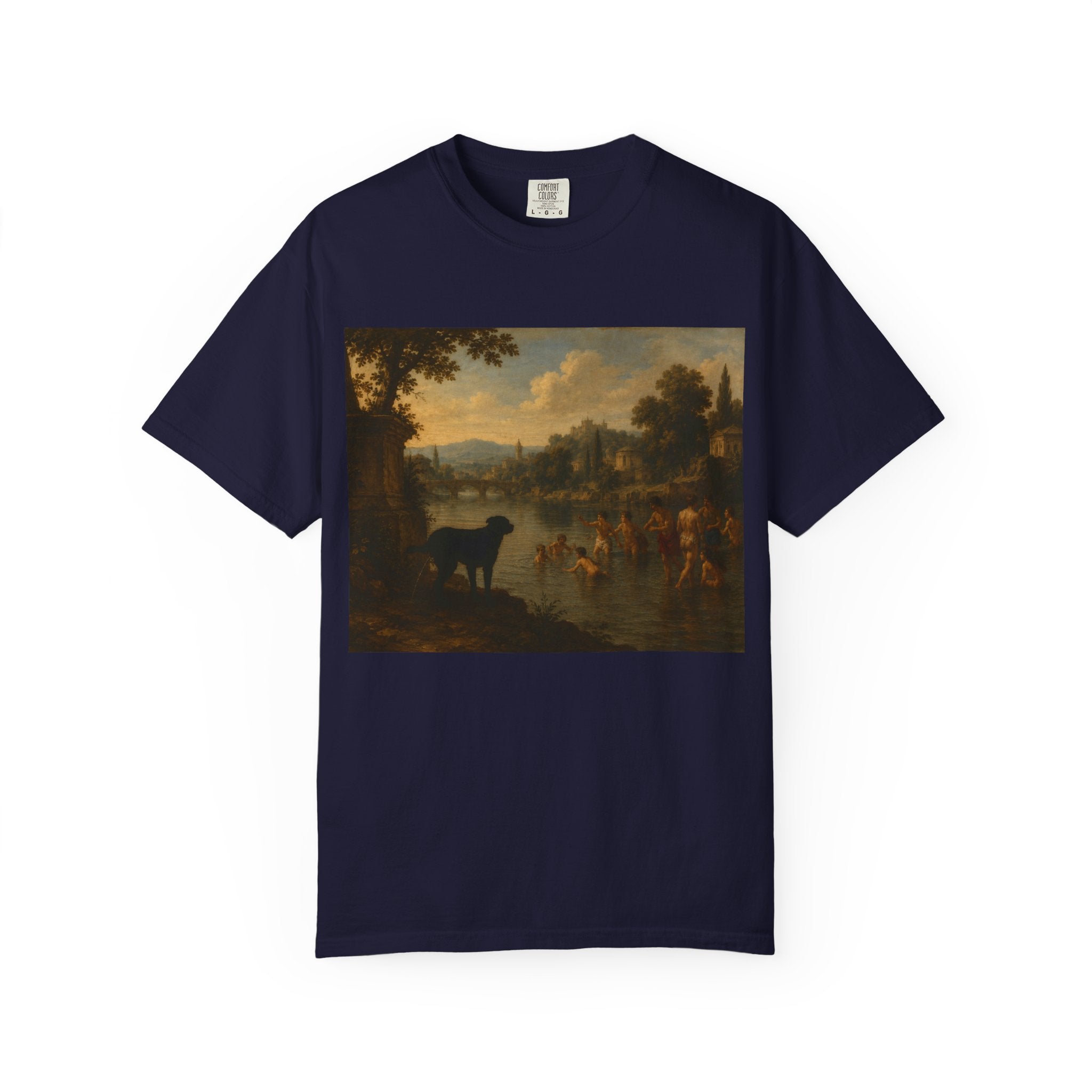 Dog of the people — Vintage Pastoral Painting Print