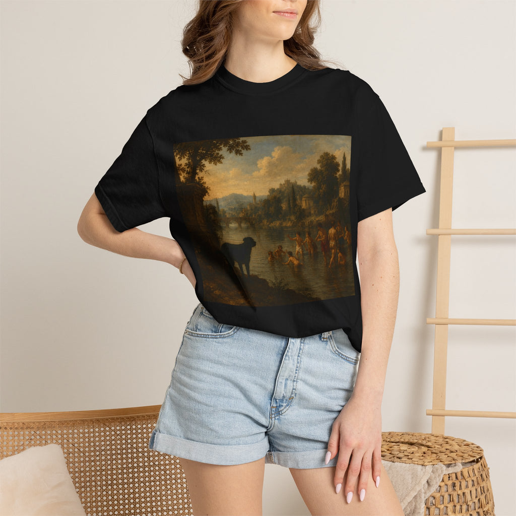 Dog of the people — Vintage Pastoral Painting Print