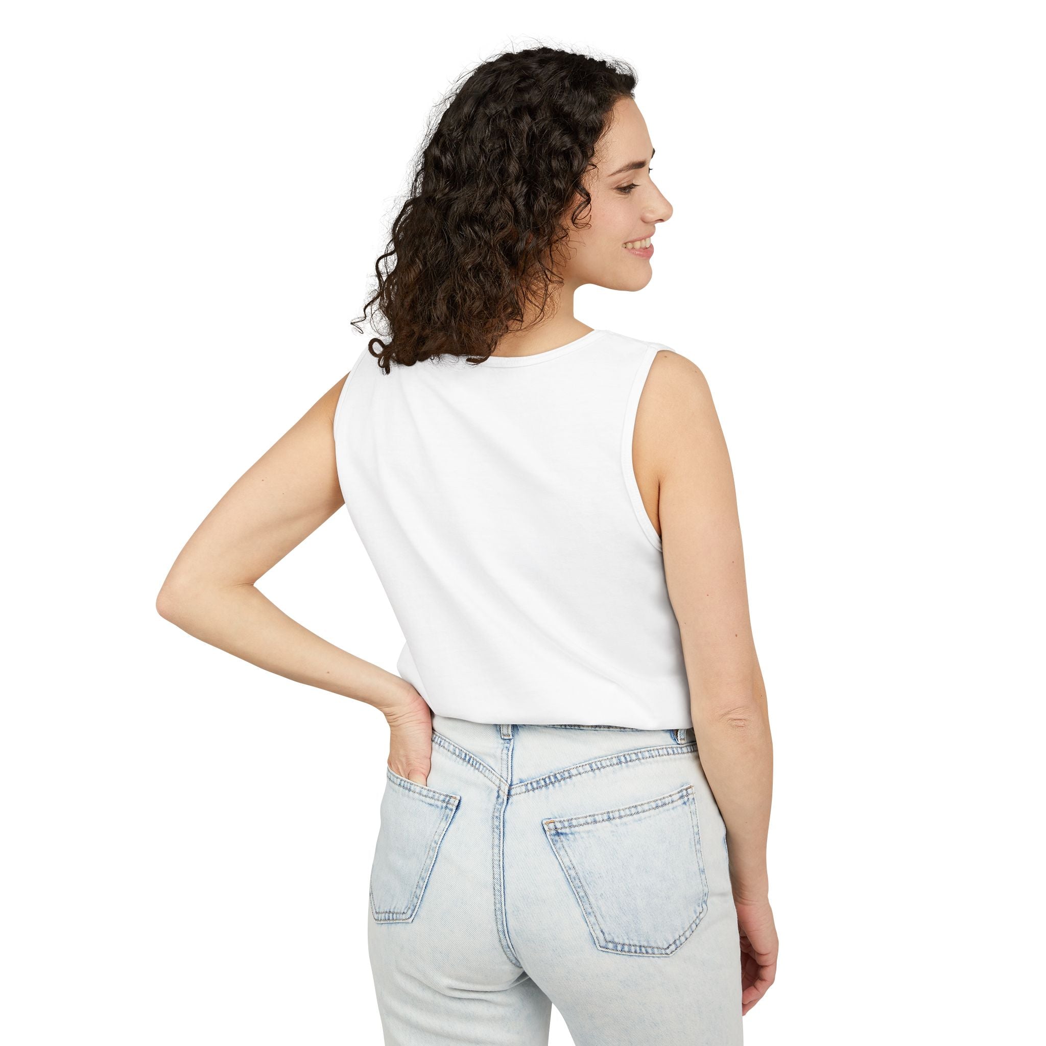 Funny Weight Loss Tank Top — "Best Weight Loss Program: Extreme Sadness" Graphic