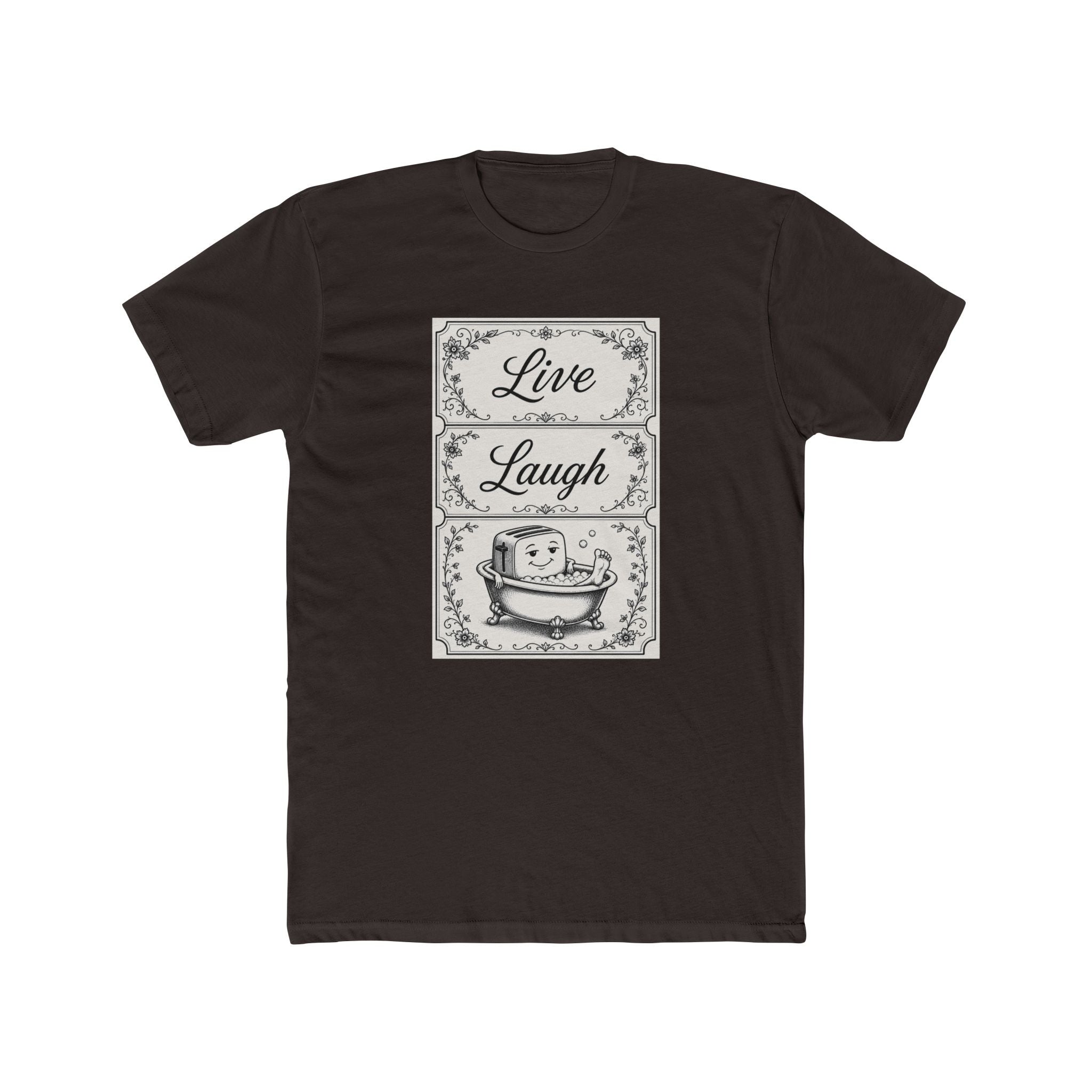 Live Laugh — Vintage Bath Illustration Tee