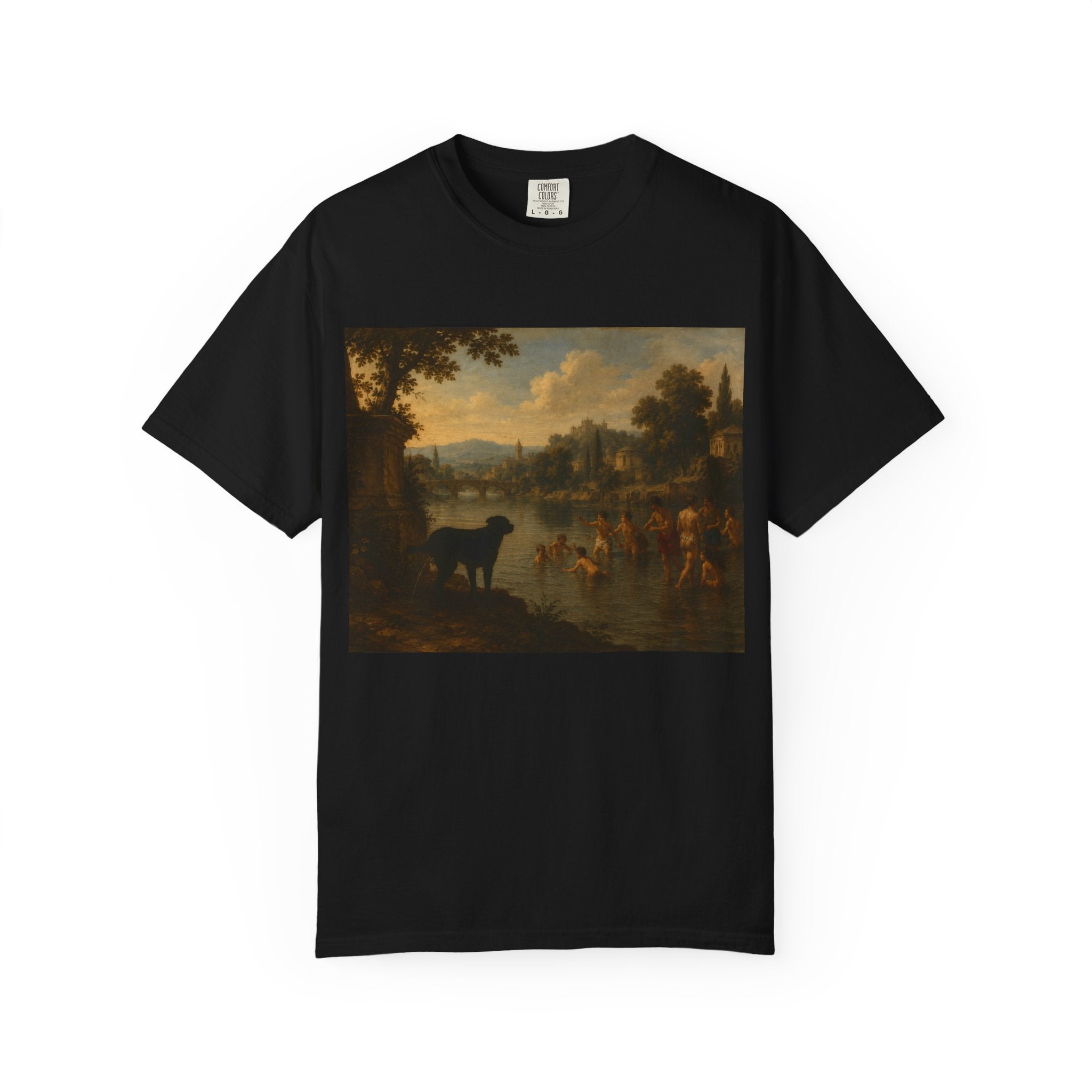 Dog of the people — Vintage Pastoral Painting Print