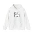Live Laugh Bath Hoodie — Cute Retro Bathing Bar of Soap Sweatshirt