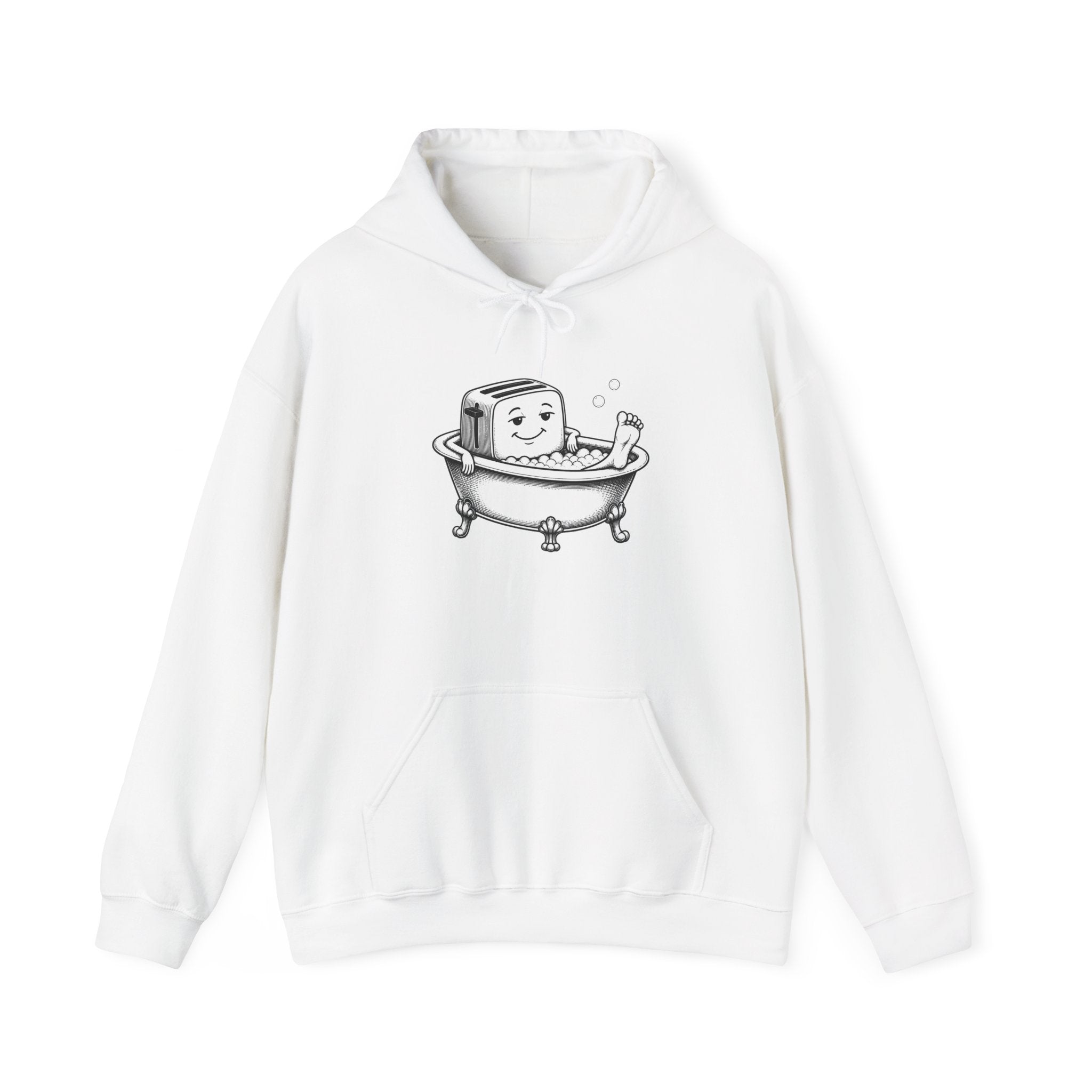 Live Laugh Bath Hoodie — Cute Retro Bathing Bar of Soap Sweatshirt