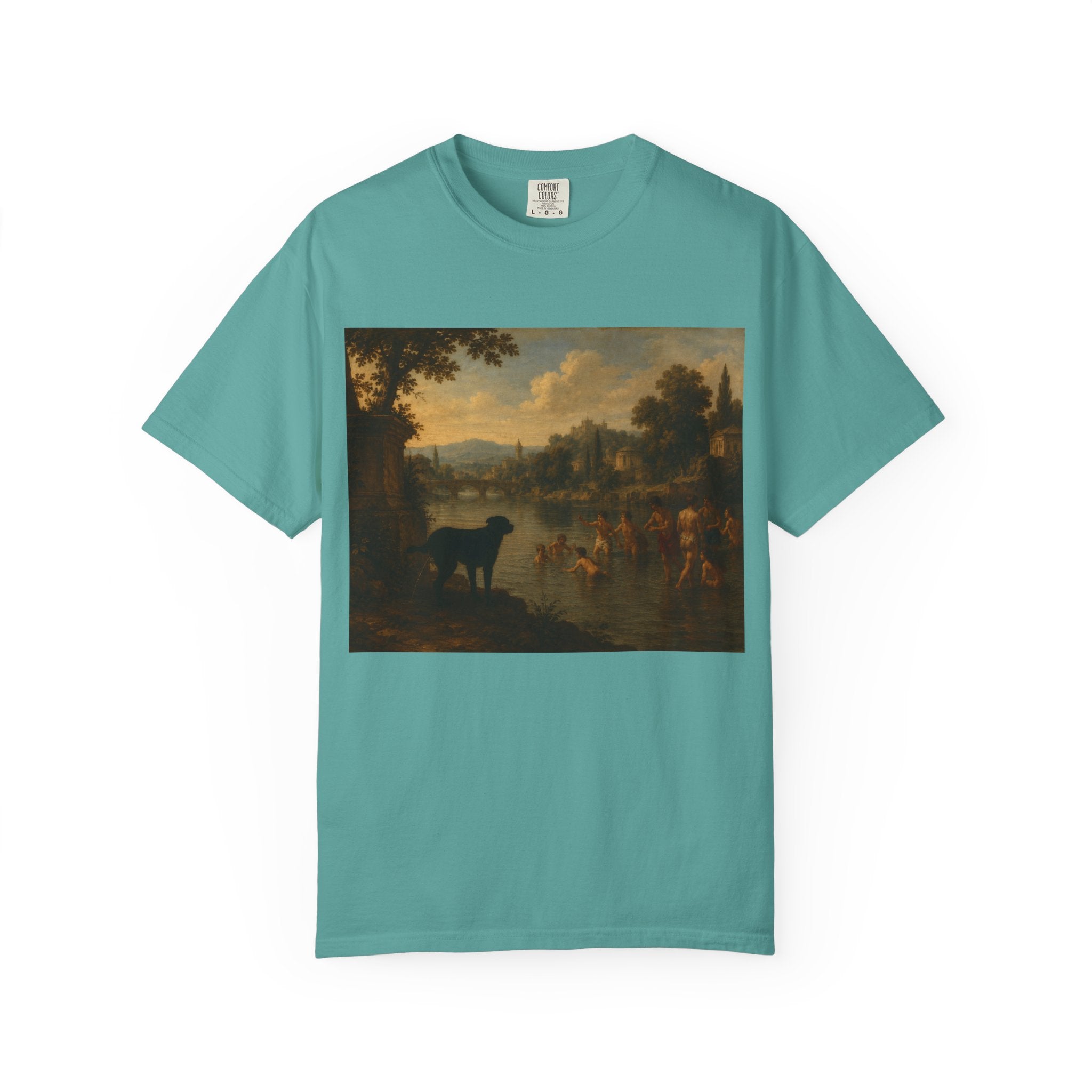 Dog of the people — Vintage Pastoral Painting Print