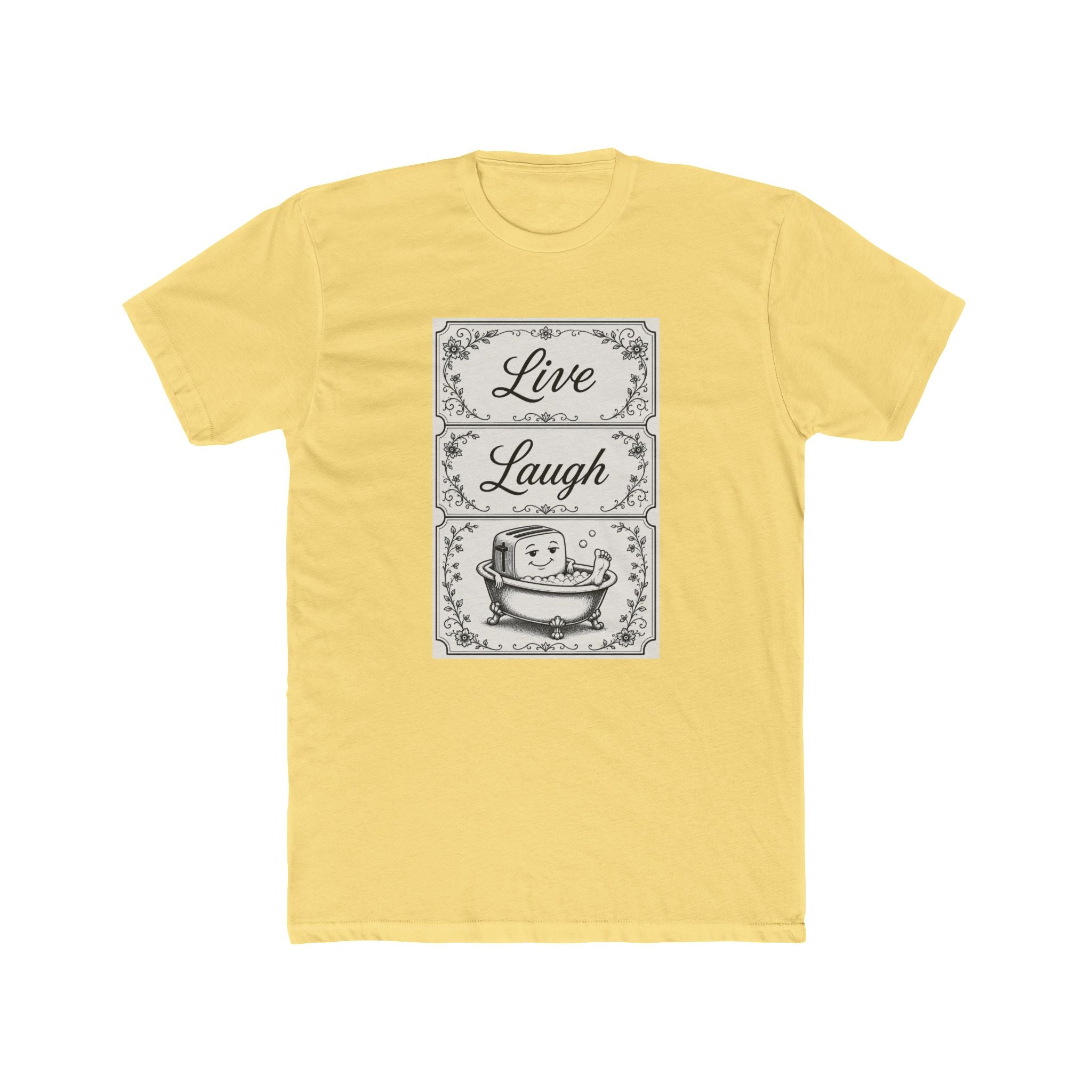 Live Laugh — Vintage Bath Illustration Tee