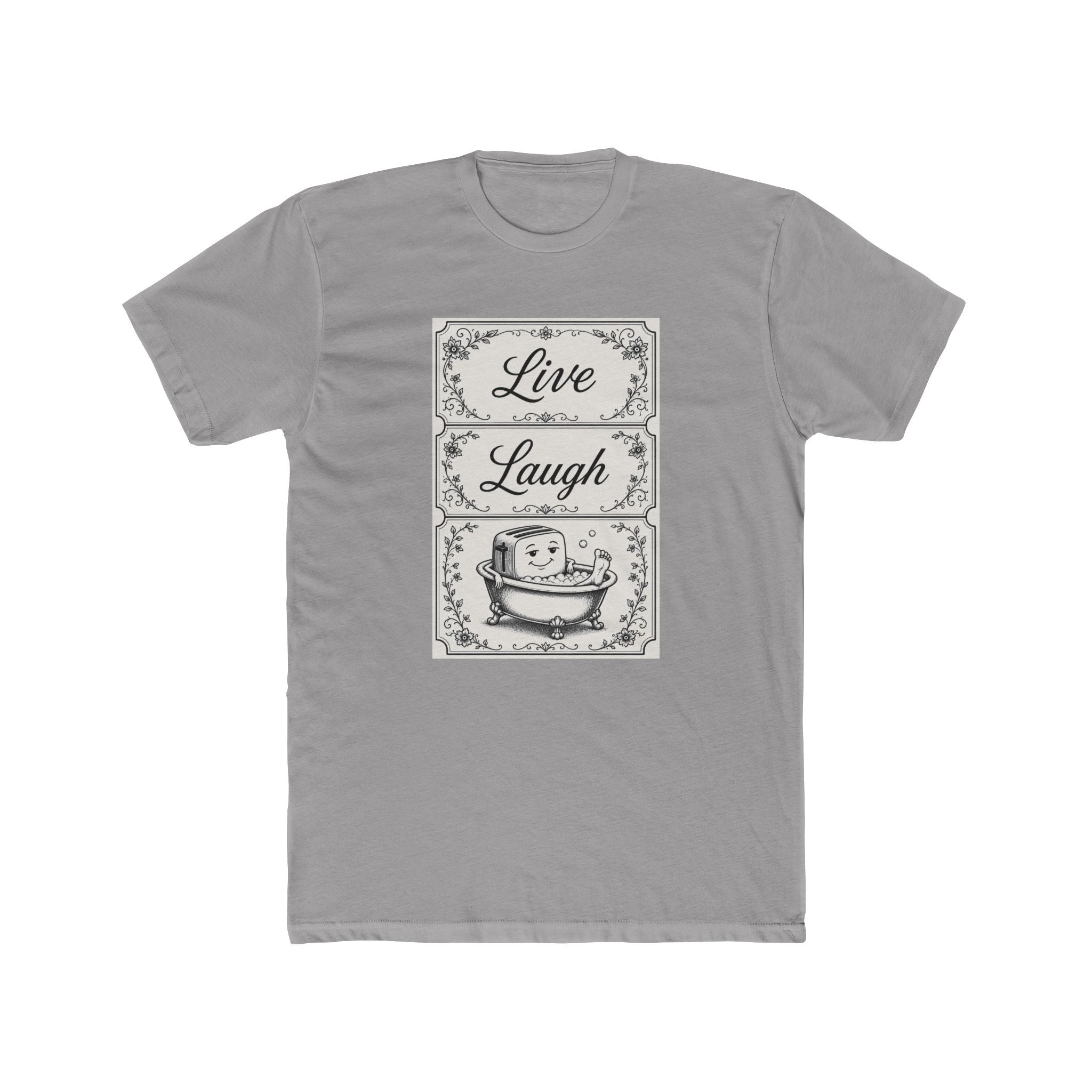 Live Laugh — Vintage Bath Illustration Tee