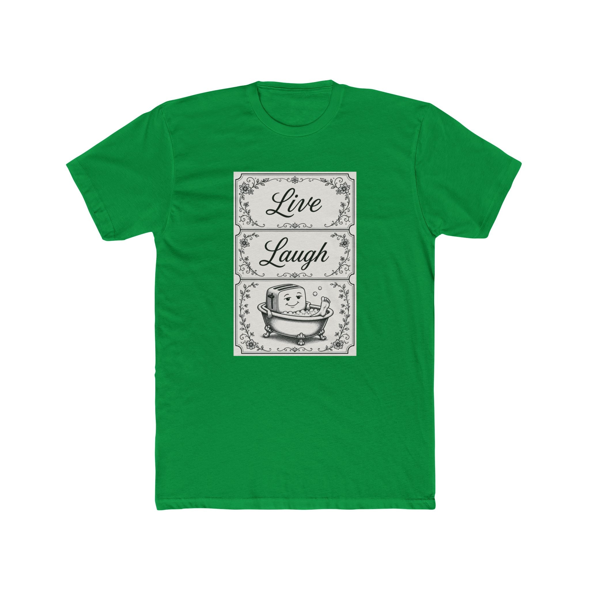 Live Laugh — Vintage Bath Illustration Tee