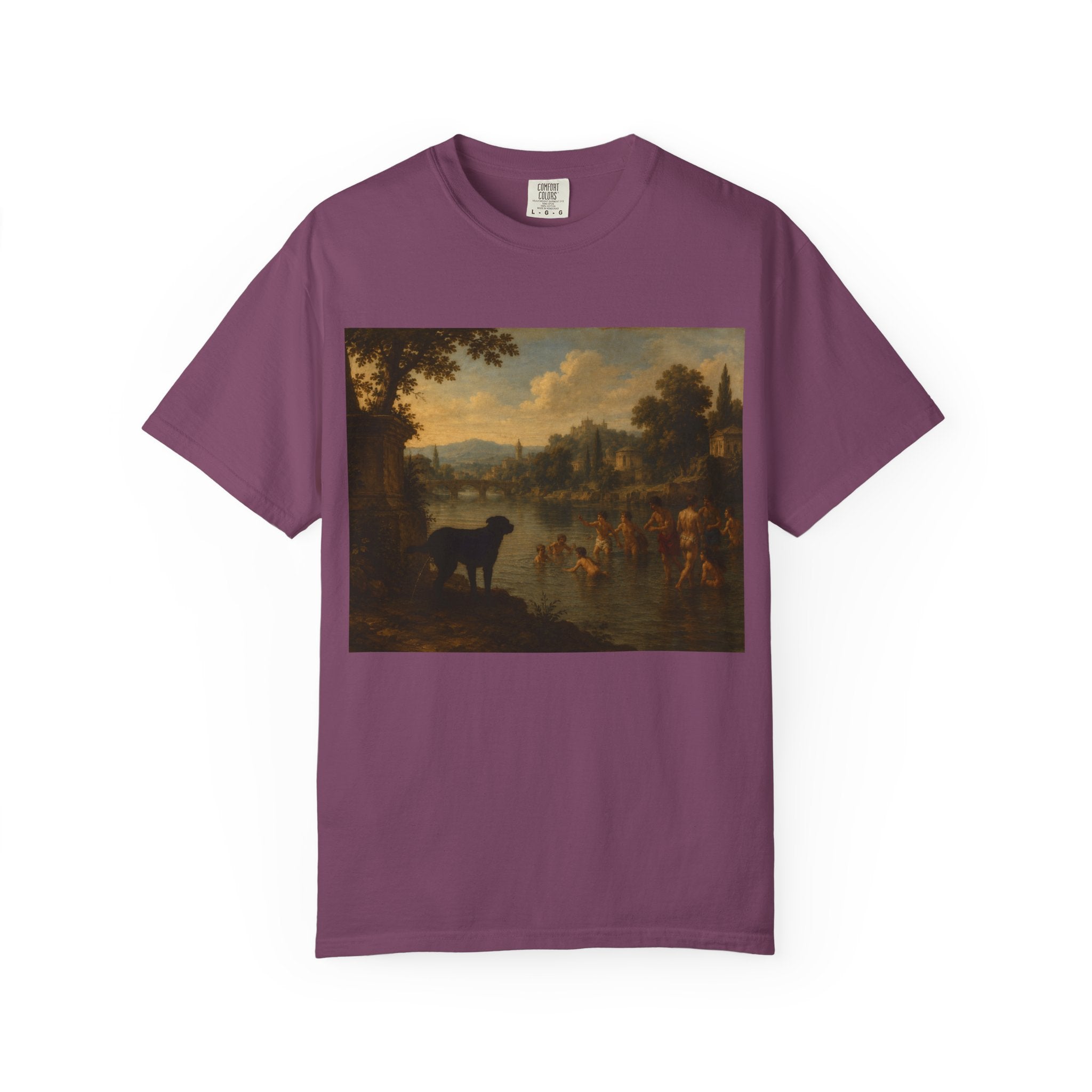 Dog of the people — Vintage Pastoral Painting Print