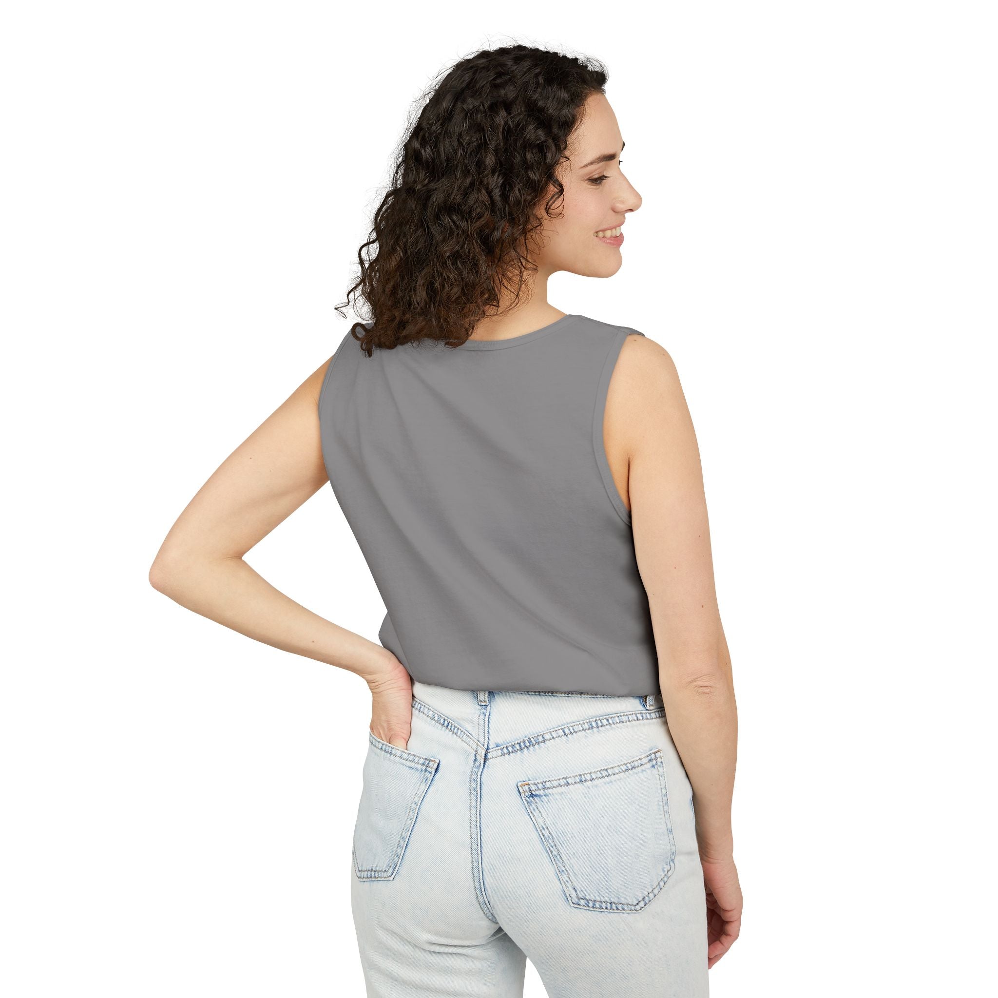 Funny Weight Loss Tank Top — "Best Weight Loss Program: Extreme Sadness" Graphic