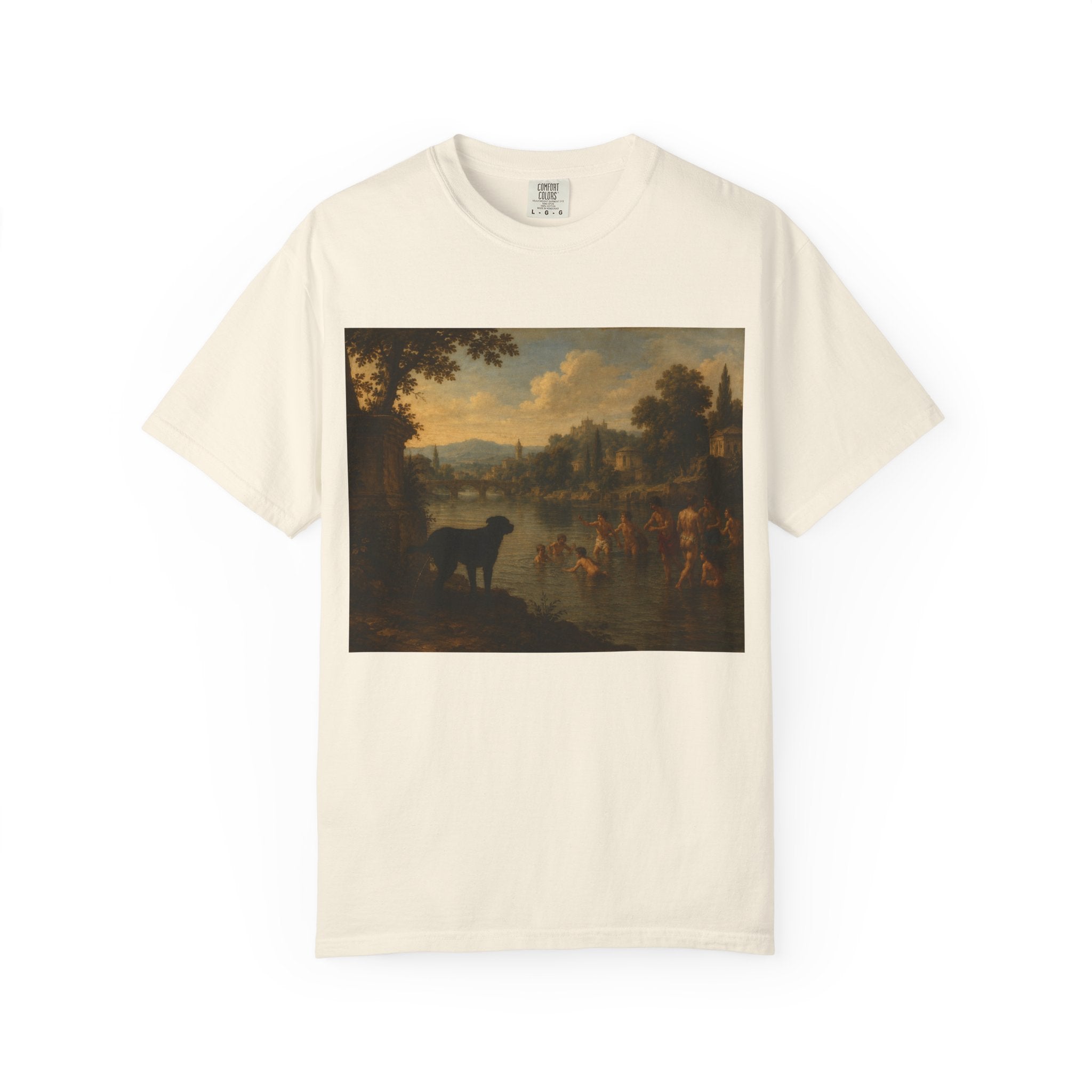 Dog of the people — Vintage Pastoral Painting Print