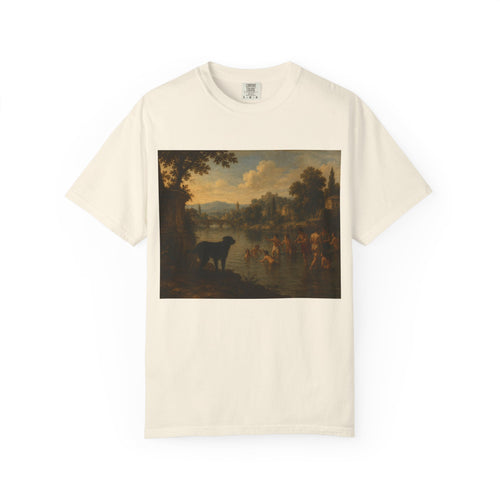 Dog of the people — Vintage Pastoral Painting Print