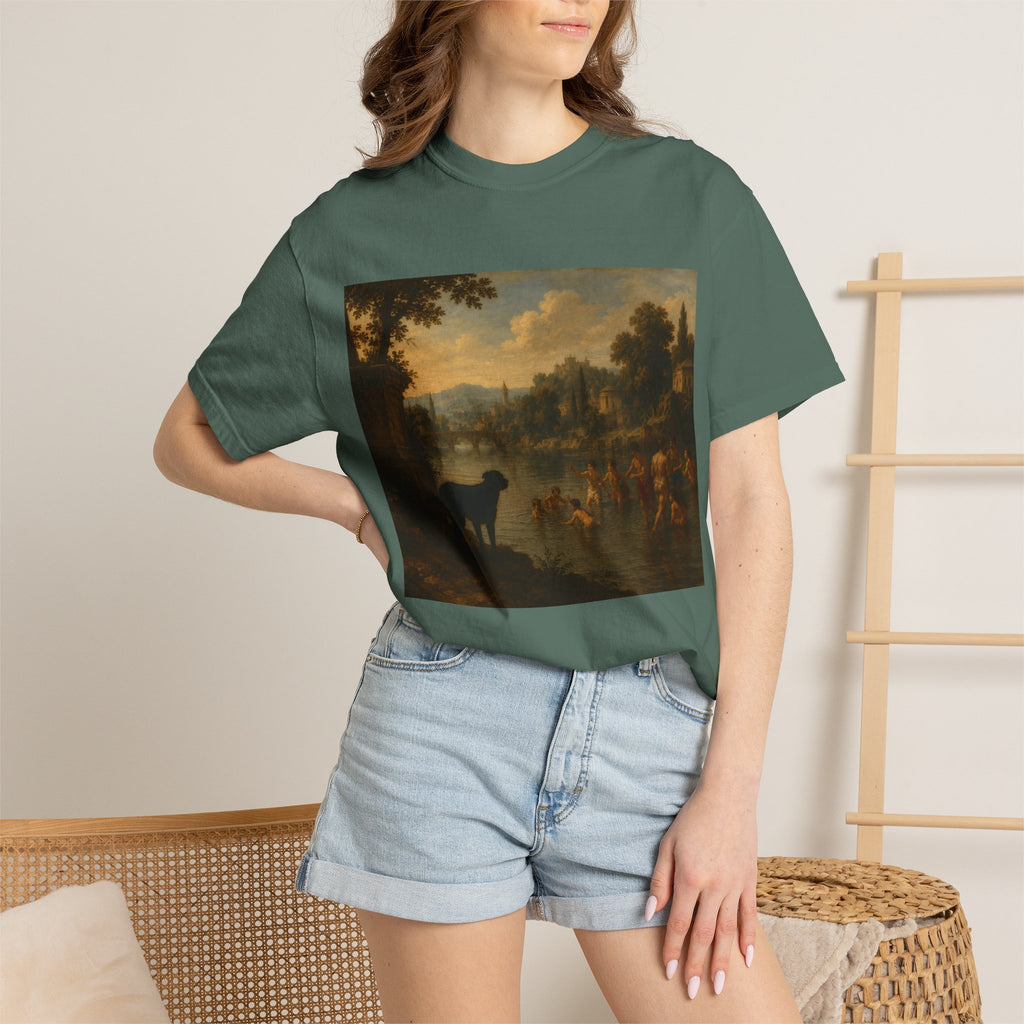 Dog of the people — Vintage Pastoral Painting Print